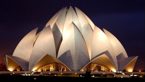 インドのデリーにあるロータス寺院