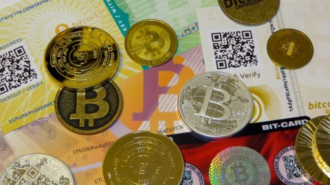 仮想通貨ビットコインの画像