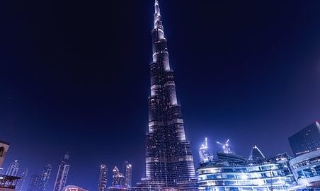 Emirates Burj Khalifa Architecture Dubai Uae